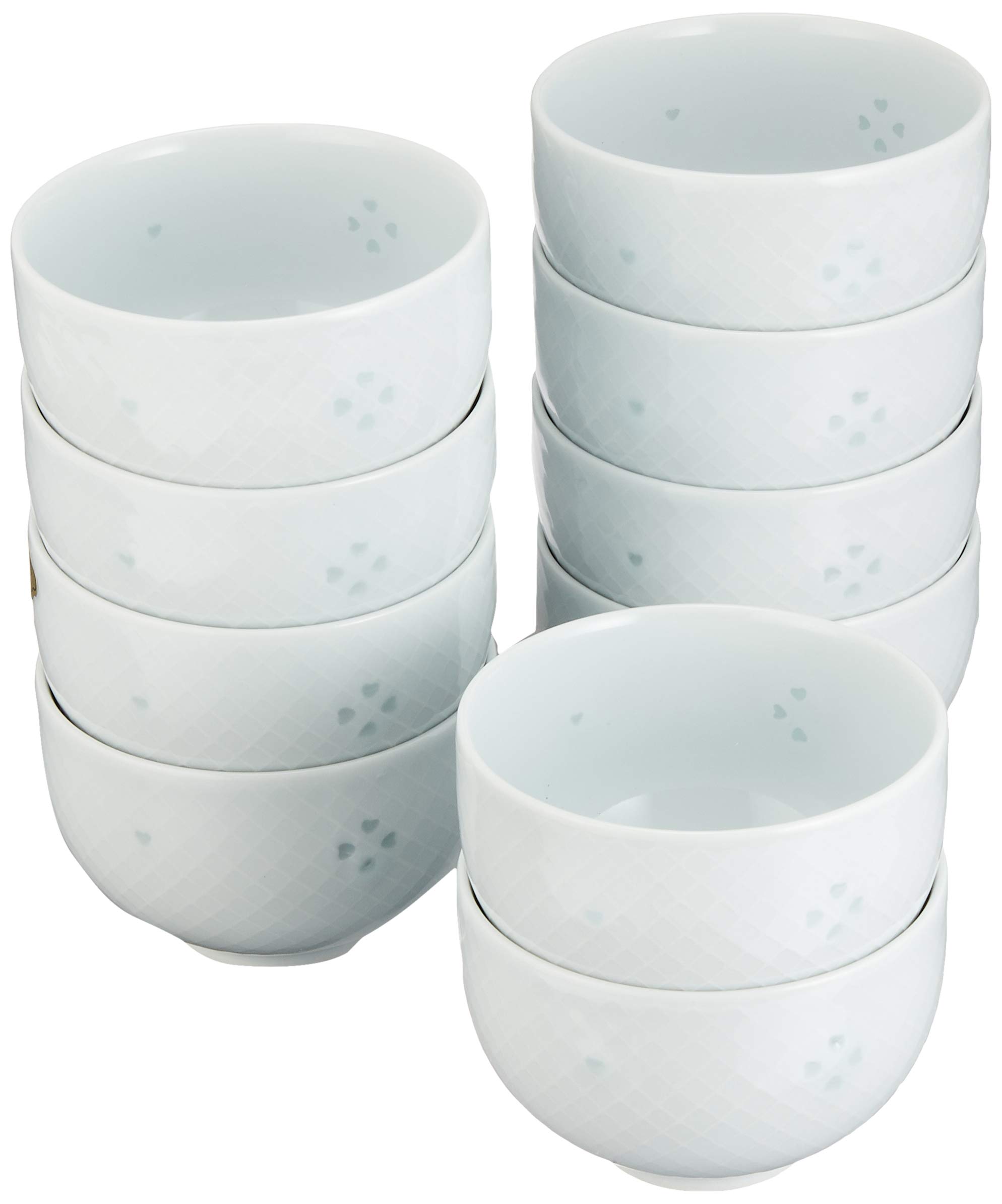 

RAO3Z Ranchant Tenka Sencha Set Multi Mesh Firefly Arita Ware Made in Japan 8.5x5cm