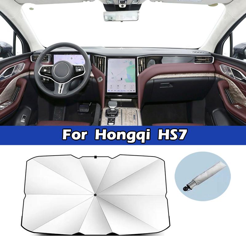 Für Hongqi H5 H9 H6 HS5 E-HS9 HS3 HS6 HQ9 Auto Sonnenschirm Frontscheibe Silber Kleber UV Schutz Auto Sonnenschutz Zubehör