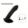 Lieferungen für Erwachsene Sexspielzeug Einzelfrequenz Silikon Prostatamassage Analplug Vibrator Sexspielzeug Männer und Frauen Knopfbatterie