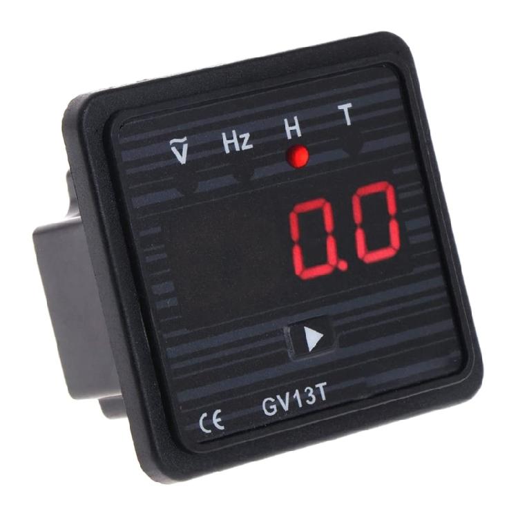AC Digital Electric Gauges 220V Generator High Accuracy Shockproof Generator Electric Indicator for Backup Energy Sources