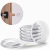 Self Adhesive Silicone Anti Collision Pads Transparent Noise Reducing Door Handle Protectors for Furniture Home Improvement