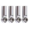 4PCS Metal   Joint Alloy for 1/10 Model Car 7.0mm Diameter M4 Thrd RC Car   Joint 4 Straight