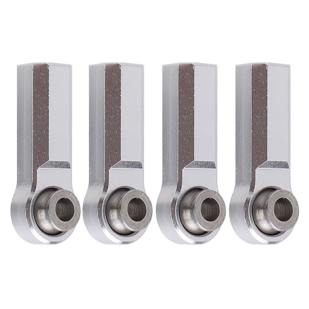4PCS Metal Joint Alloy for 1/10 Model Car 7.0mm Diameter M4 Thrd RC Car Joint 4 Straight