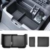 HGWEI Center Console Storage Box Tray for 2005- Nissan Frontier Armrest Storage Organizer Interior Phone Holder Car Box Tray