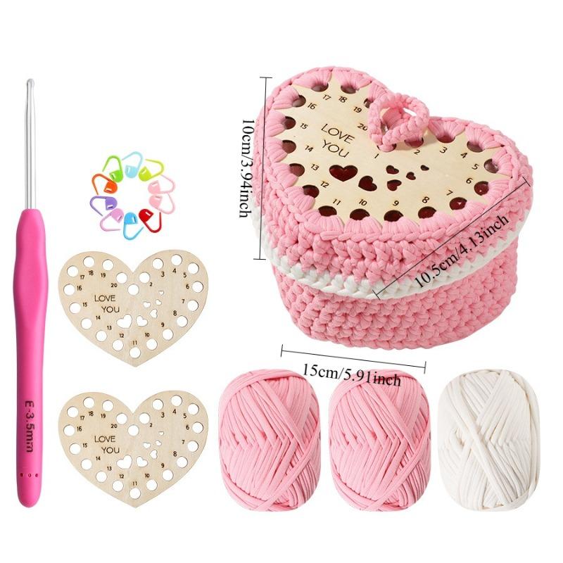 Handmade DIY Wool Ball Doll Crochet Material Package Crochet Material Package Wool Knitting Set