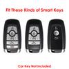 Carbon Car Key Fob Case Cover For Ford Focus MK4/Explorer/Mondeo/Fusion/Mustang/Edge/Eco-Sports/F-150/F-250/Expedition