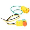 Airbag Spring Connector Pair for Hyundai Sonata/Chevrolet/Buick - Yellow and Blue