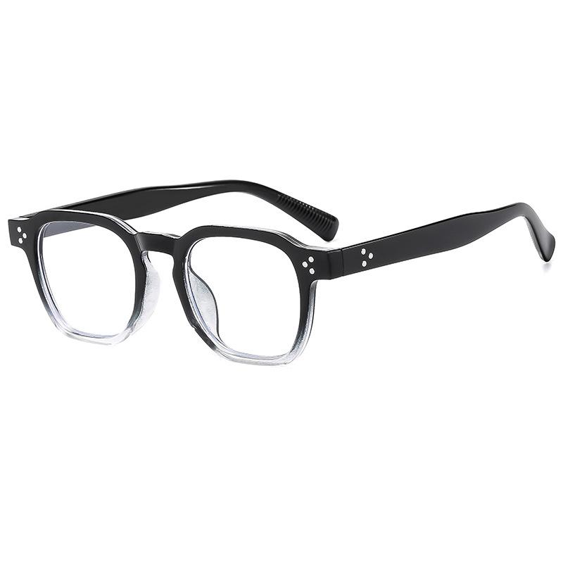 Retro Square Thick Frame Tortoiseshell Men's Glasses Frame Myopia Glasses Frame Anti-blue