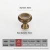 Bronze Brass Pull Handle: New Chinese Style Cabinet, Wardrobe & Drawer Retro Door Handle