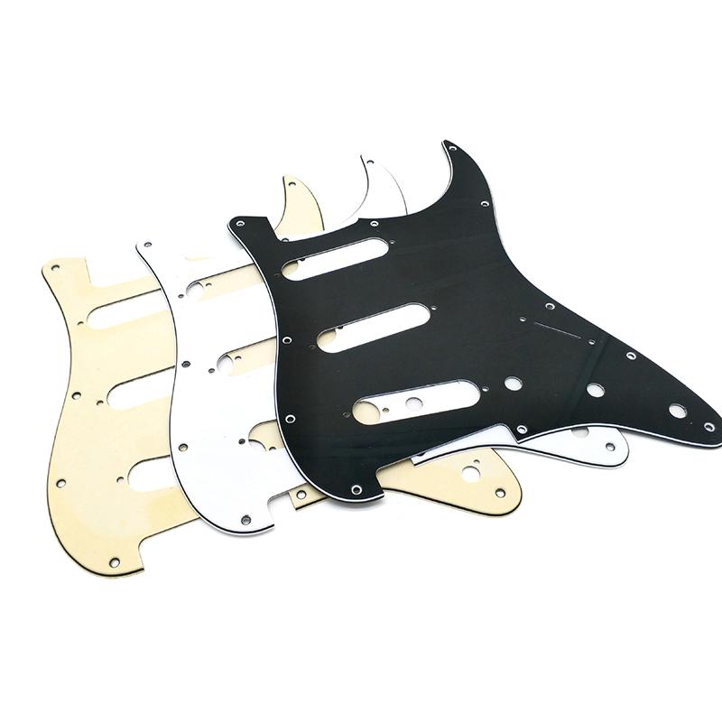 Sss Elektrická Kytara Pickguard Zadní Deska Kryt Snímače Knoflíky Tipky Pro Elektrickou Kytaru Guard