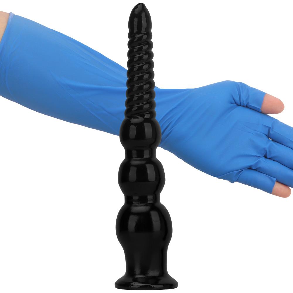 Soft PVC Anal Plug Butt Plug Trainer for Men and Women Adult Sex Toy 18+