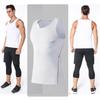 Chaleco de Entrenamiento para Hombre de Secado Rápido y Alta Elasticidad - Capa Base Transpirable que Absorbe el Sudor para Correr y Baloncesto