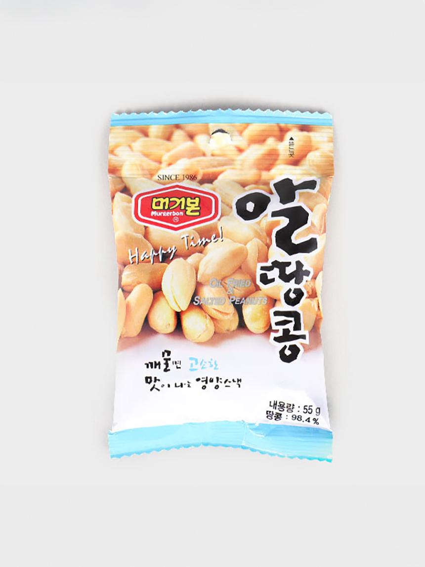 Mugeobon Shelled Peanuts 55g 1ea