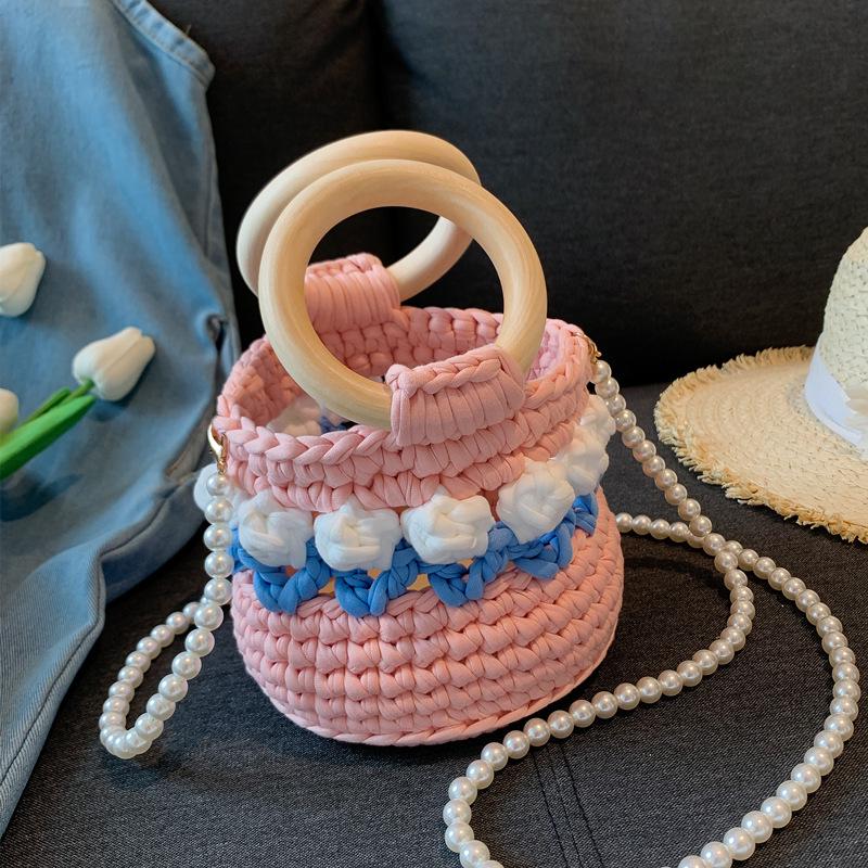 Tulip Hand-Woven Crossbody Bag DIY Kit - Perfect Gift for Your Bestie or Girlfriend