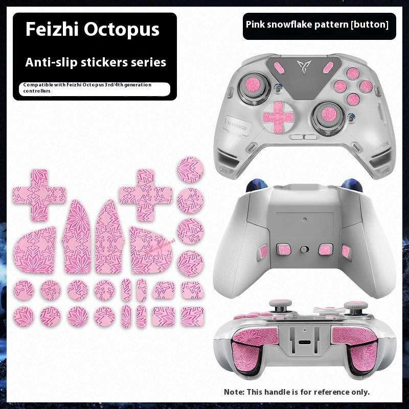 Anti-Slips Stickers For Flydigi Vader 3 Pro Flydigi Vader 4 Pro Wireless Game Handle Gaming Handle Buttons Non-Slip Tape Set