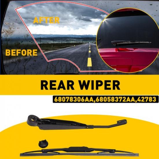 For Dodge Chrysler Grand Caravan 2008-2016 Rear Wiper Windshield Arm & Blade