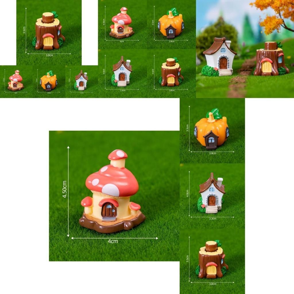 Enchanting Resin Tree Stump House Garden Ornaments For Creative Landscape Decor