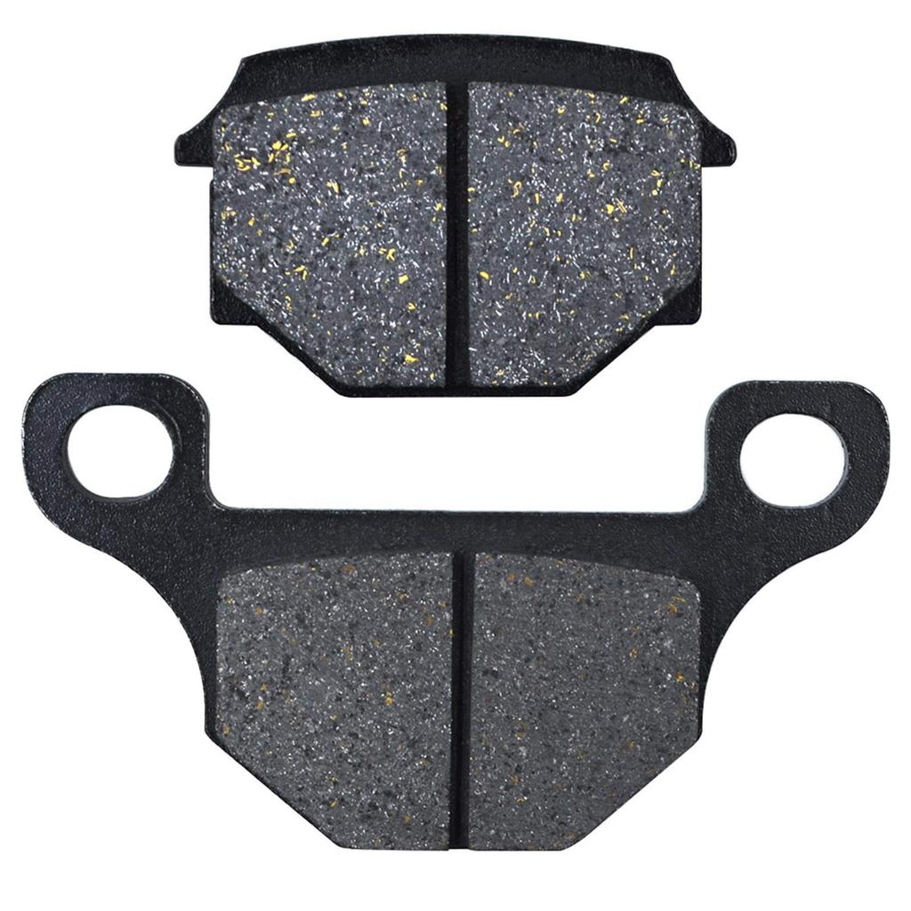 AHL Motorcycle Front Brake Pad for Suzuki GN125 Z/D/K Gold Coloured Cast Wheels/Caliper 1982-1990