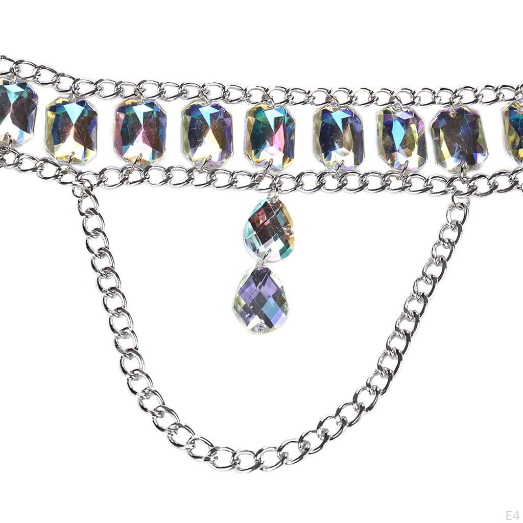 Body Chain Chest for Performance Halloween Music Festival Party Disco