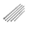 17pcs Drill Bits and Chisels Set for Electric Rotary Hammers Concrete Drilling Grooving Tools