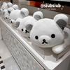 Lying White Rilakkuma Plush Doll Cartoon Bear Toys Kawaii Room Decor Toy Teddy Bear Korilakkuma Stuffed Doll Accompany Sleep Toy