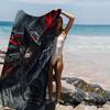 1Pc Berserk Anime Guts & Beast Armor Beach Towel Set Microfiber Soft Quick Dry Bath Towel For Fans Swimming Outdoor