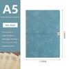 SYC A5 Diario Business Copertina Rigida in Pelle Raccoglitore ad Anelli 6 Anelli Fogli Mobili 100 Fogli Vuoti Rigati Stampato Planner Regalo