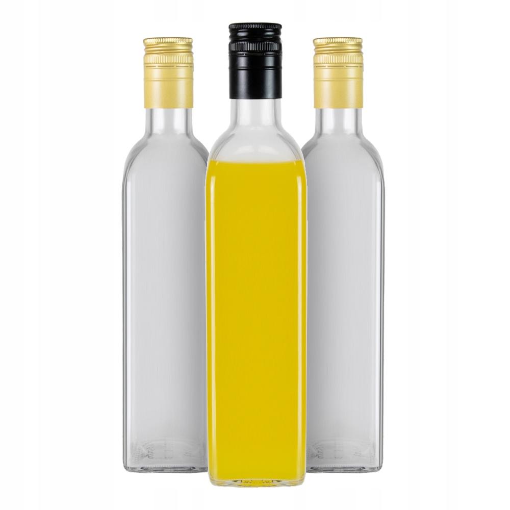 10X Kleurloze Marasca Fles 500 Ml Voor Olijfolie Likeuren Azijn Glazen Flessen