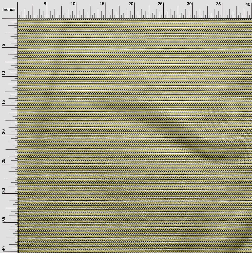 oneOone Cotton Flex Fabric Chevron Geometric A  Printed Craft Fabric BTY 40 Inch
