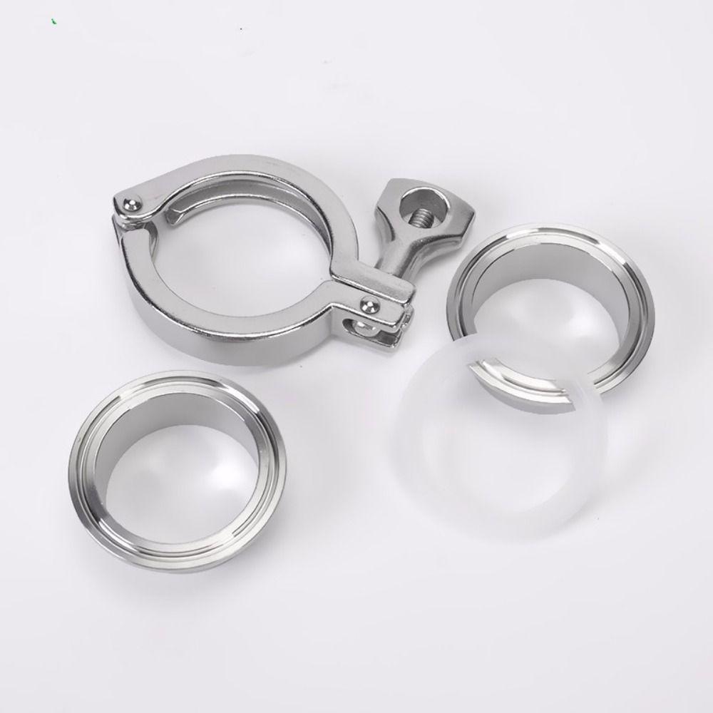 Adjustable Tri-Clamp Ferrule Stainless Steel Silicon Gasket Sanitary Weld Ferrule Accessory High Quality Pipe Weld Ferrule