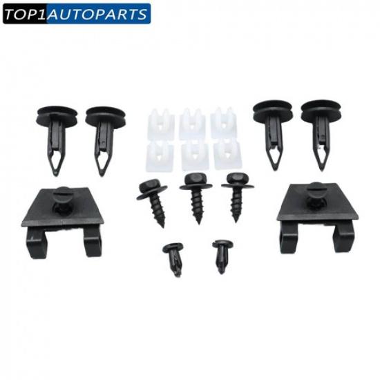 17pcs Bumper Fender Screw Rivet Fastener Clips Fits For Toyota Corolla 09-19 New