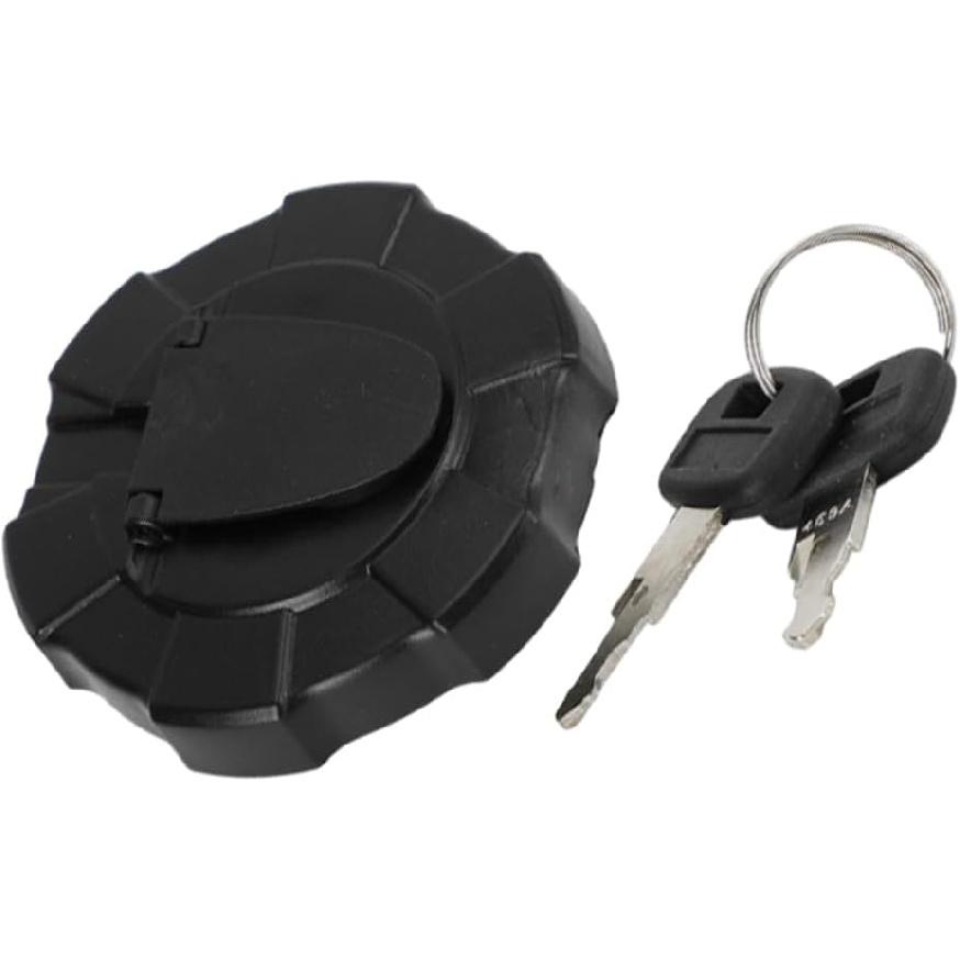 Locking Fuel Tank Cap with Key 41151122 for Kubota Mini Excavator U35-4 U35-S2 U45S U45ST U55 U55-4 Skid Steer Loaders SVL75