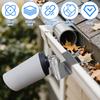 Gutter Mount for Solar Panel Adjustable Stainless Steel Mount Bracket Fou Eufy SoloCam Reolink Aosu Metal Gutter Mount Bracket