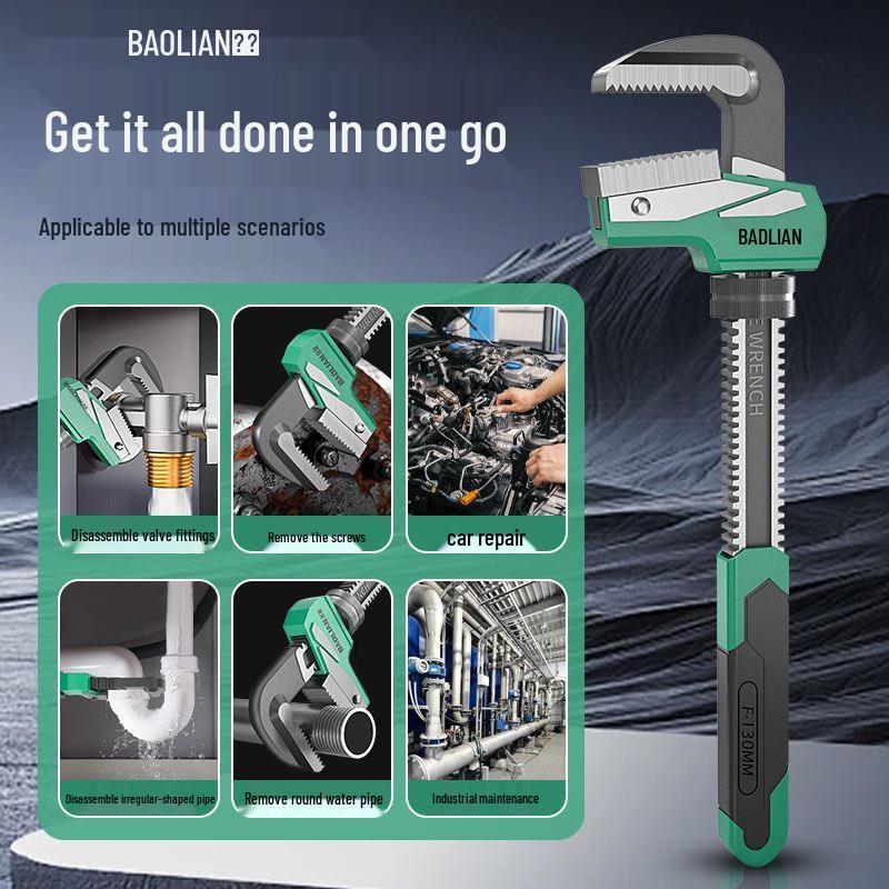 Baolian F-Type Right-Angle Pipe Wrench