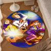 Scoo-dog Mystery Night Round Rug for Livingroom,Bedroom, Palyroom, Chair Rug, Area Rug, Circle Carpet, Large Size Fan Christmas Gift