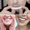 1 Pair Snap On Teeth Veneers for Men and Women Cover The Teeth Fake Tooth Instant Confidence Smile Temporary Hygiene Tools