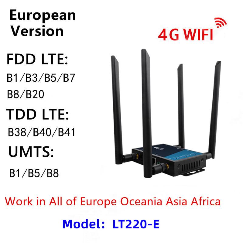 Cross-America 4G LTE Wireless Router: Eurasia Smart Full Network Access WiFi Router.