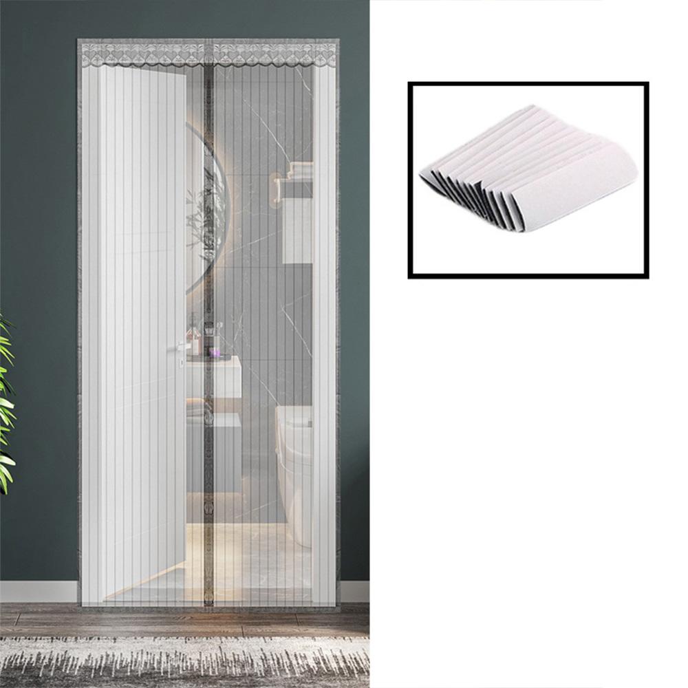Magnetic Door Curtain Anti Mosquito Insect Net Summer Fly Screen Net Punch-Free Mosquito Nets For Window Invisible Mesh Gauze