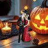 Skeleton Statue Gothic Resin Skulls Sculpture Skeleton Bride And Groom Resin Sculpture For Holiday Garden Backyard Pond Yard