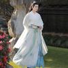 Hanfu Herren-Chinesischer Wei-Jin-Stil, Druck- und Färbekleidung, ritterlicher Anzug für junge Paare