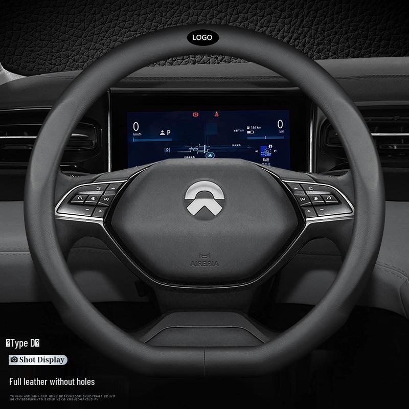 NIO Genuine Leather Steering Wheel Cover for ES6, ES8, EC6 - All-Season