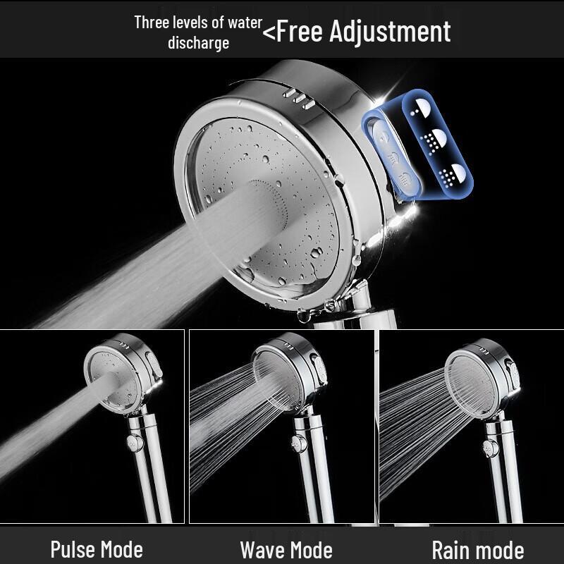 Suishijia Pressurized Shower Head & Hose Kit