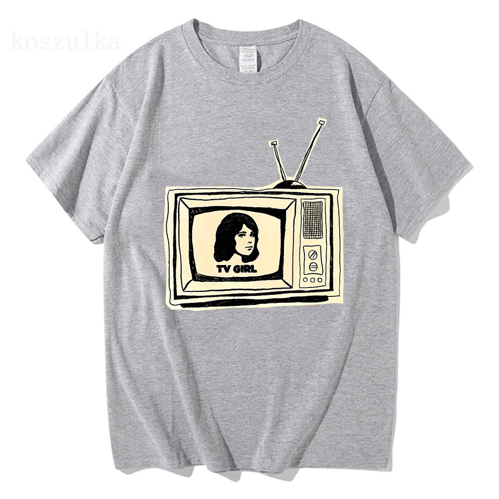 Classic Tv Girl 2025 T Shirt Fashion Men/Women Harajuku Graphic T-Shirt Unisex High Quality Aesthetic Vintage Cotton Tees Shirts