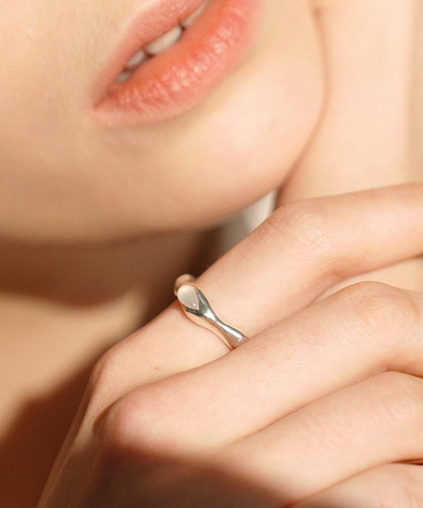 Reindeer Gentle Stone Ring 04 (A Type)