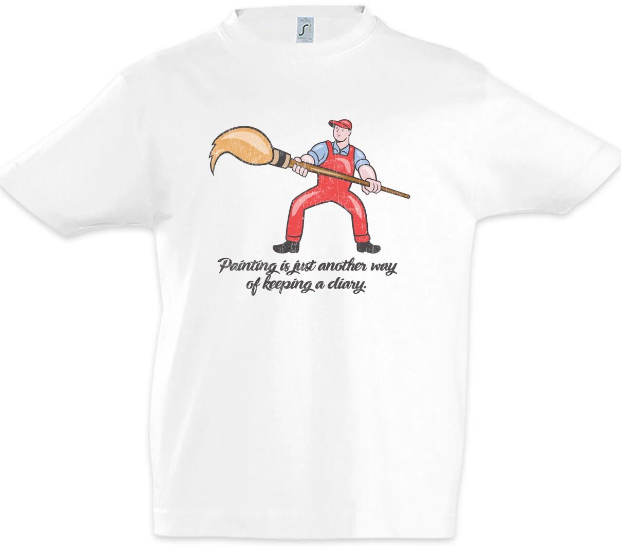 Painting Is Just Another Way Kids Boys kids boys T-Shirt Painter Master Painter 100