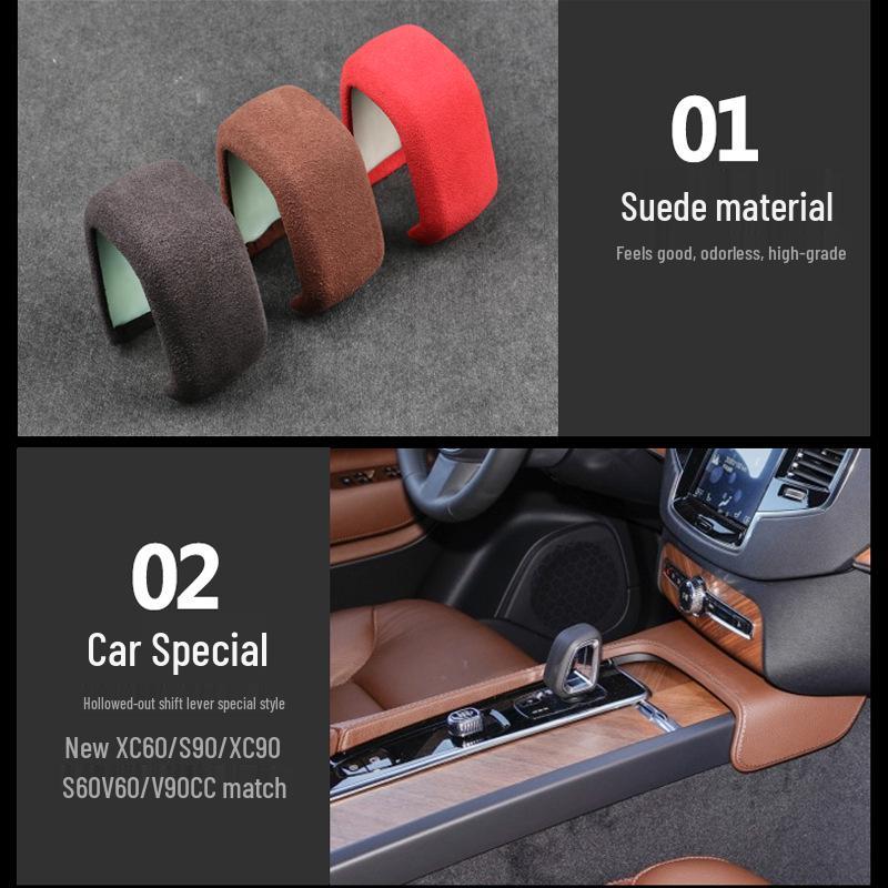 Volvo 22-26 XC60 Gear Shift Boot & Gear Knob Shell for S90, XC90, S60, V60, XC40, V90.