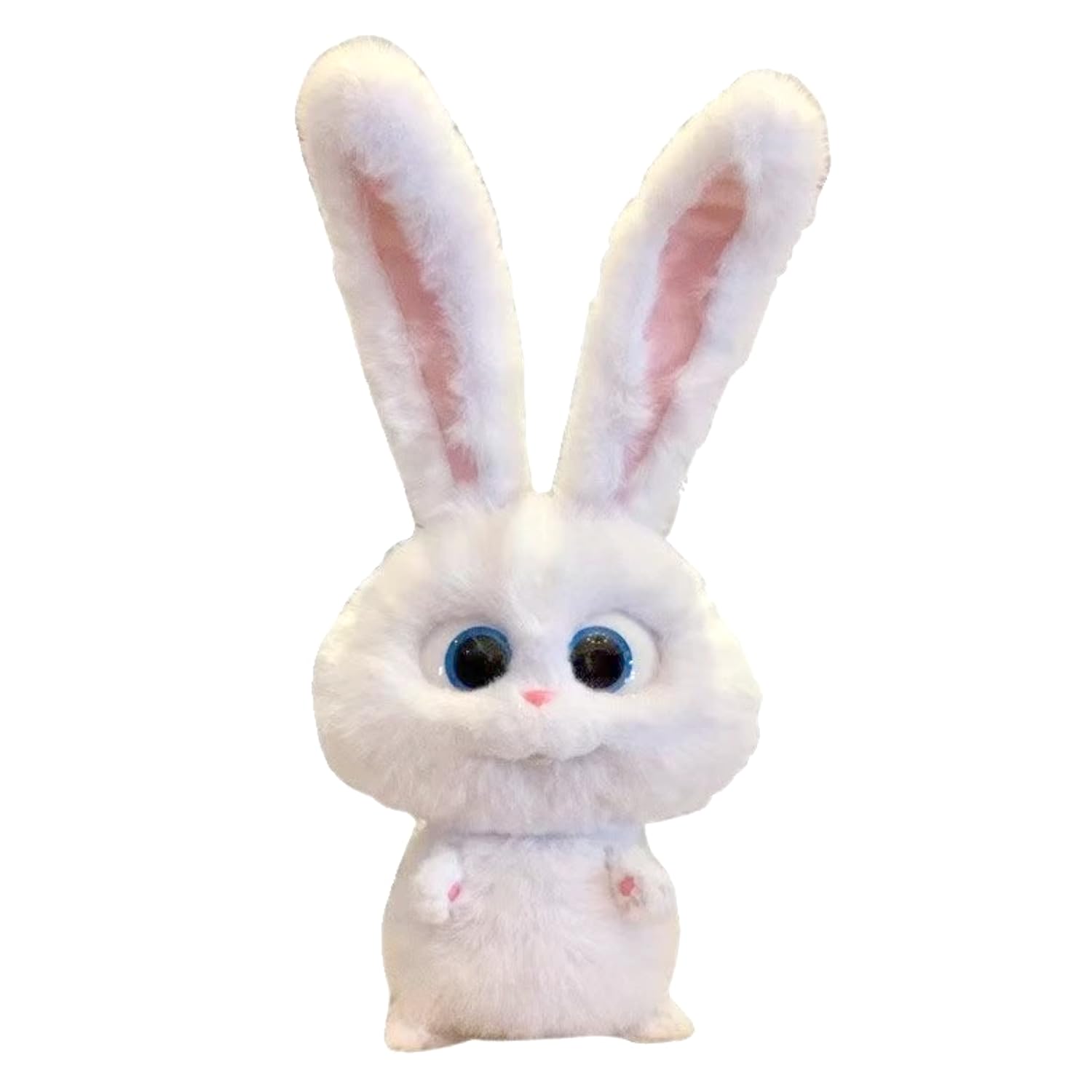 

yuanpulalala Secret Life Pets Plush Cute Snowball Rabbit Boss Snowball Rabbit 12-inch Toy, (30cm Boss)