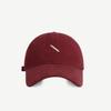 New Versatile Korean style Simple Embroidered Baseball Cap for Women  Wide brimmed Couple Baseball Caps for Men