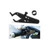 Motorcycle Cruise Control Throttle Lock Assist Aluminum Wrist and Hand Grip Lock Clamp with Silicone Ring Protect Throttle Grip Throttle Control Syst
