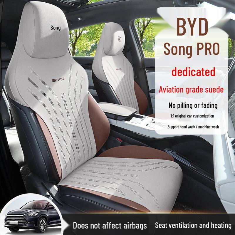 New Semi-Wrapped Car Seat Cushions for BYD Song PRO (5-Seater)